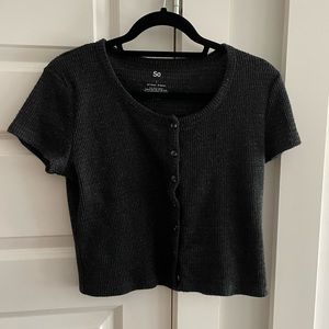 Bottom up, grey crop top